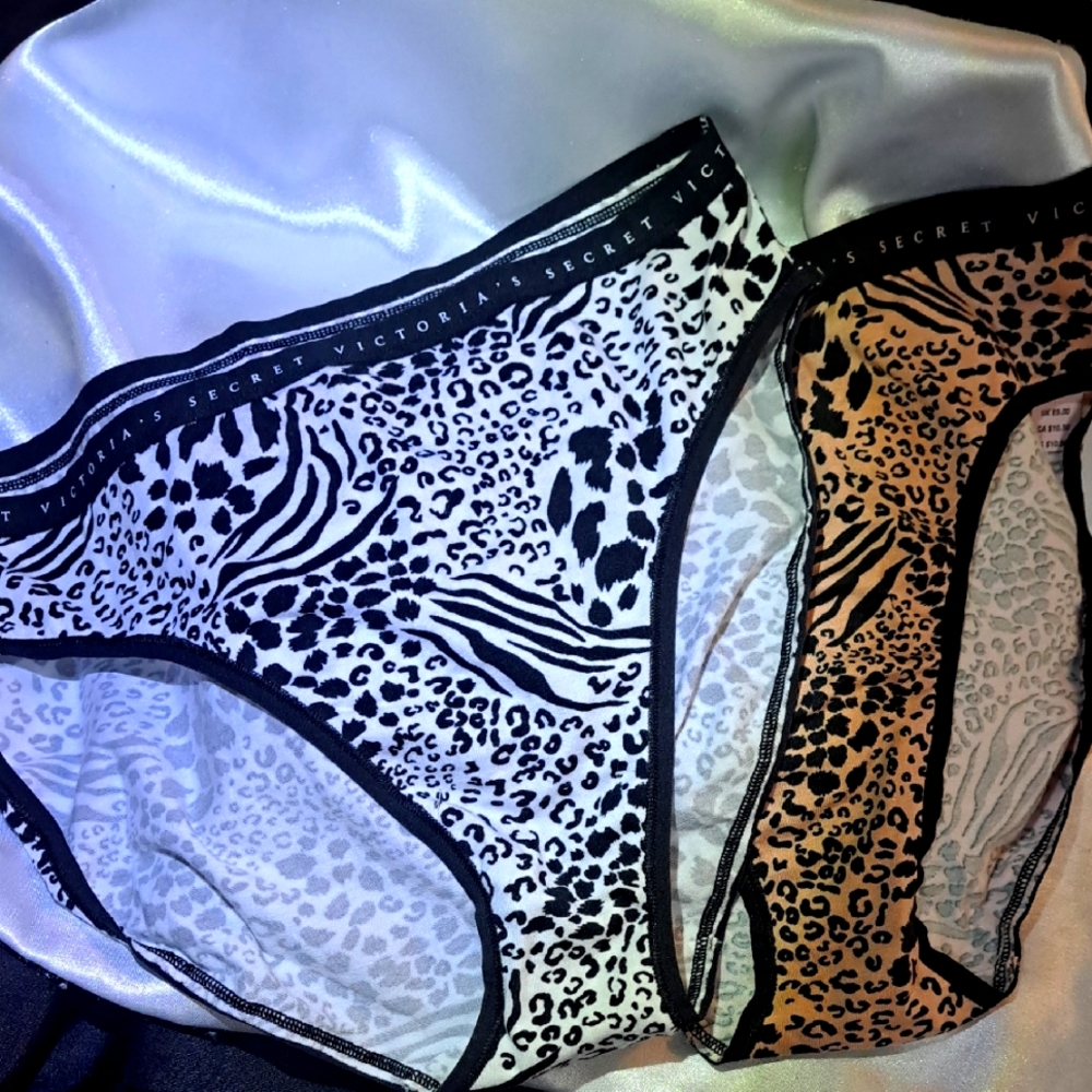 TAGGED $16.00 PER PANTIE! Victoria's Secret Animal Print